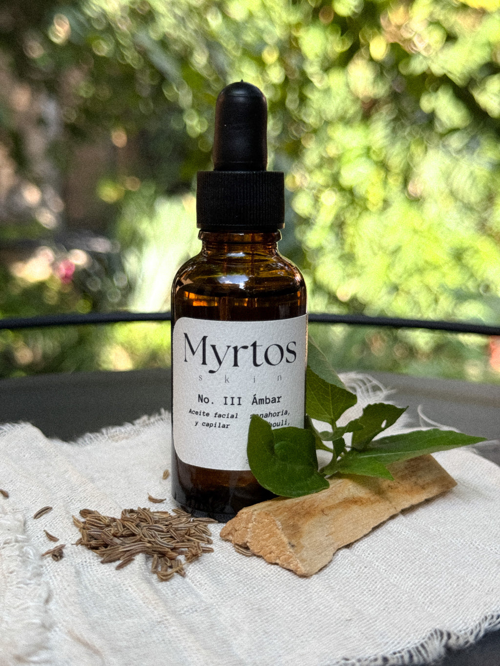 III Ámbar Aceite Facial y Capilar